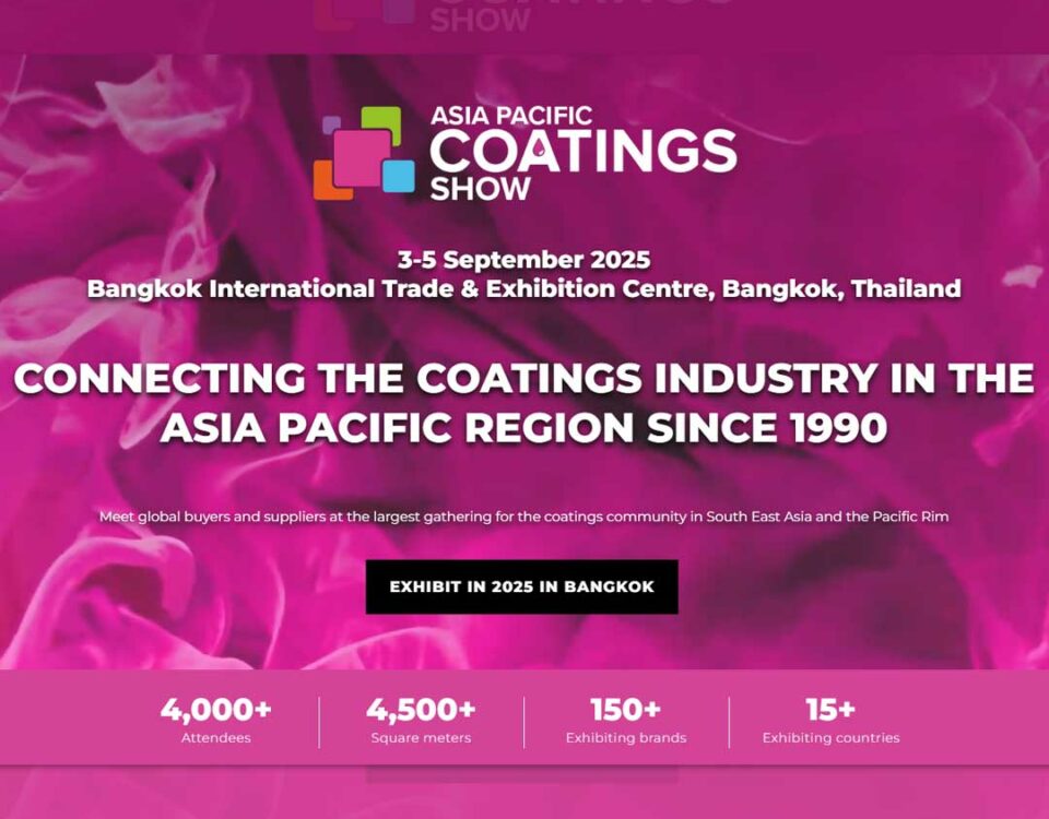 Asia Pacific Coatings Show 2025 – выставка покрытий и технологий в Бангкоке