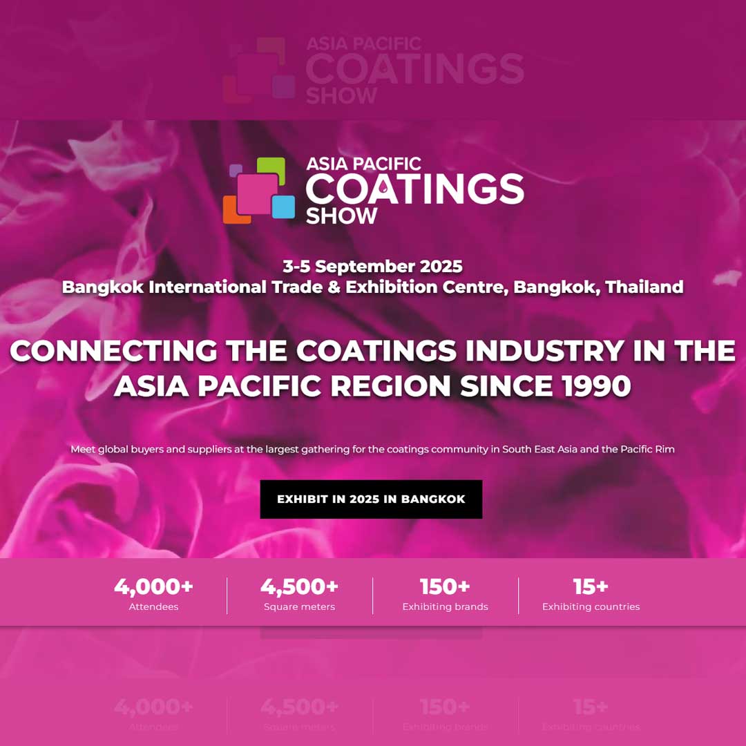 Asia Pacific Coatings Show 2025 – выставка покрытий и технологий в Бангкоке