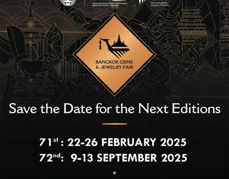 Bangkok Gems & Jewelry Fair 2025 – крупнейшая выставка ювелирных изделий в Азии