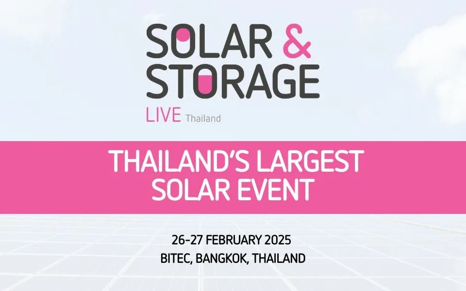 Solar & Storage Live Thailand 2025 – выставка ключевых инноваций в солнечной энергетике и хранении энергии. 26–27 февраля 2025 года, BITEC, Бангкок.